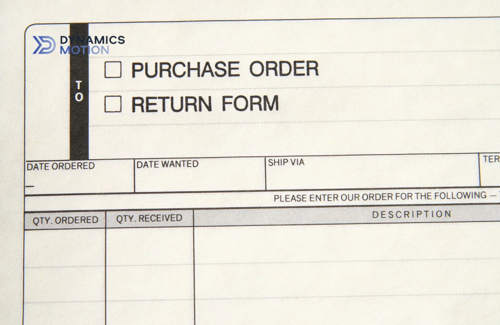 ใบ Purchase Order